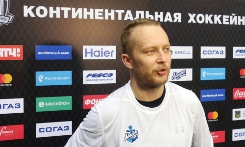 «Большой вратарь — всегда тяжело». Форвард «Адмирала» — о голкипере «Барыса»