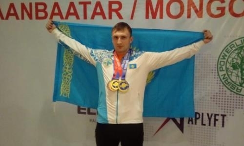 Казахстанский спортсмен выиграл чемпионат Азии по пауэрлифтингу в Монголии