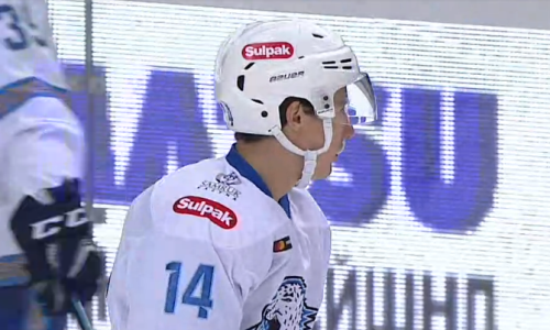 Видео шайб матча КХЛ «Амур» — «Барыс» 2:1