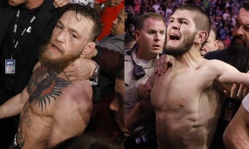 Озвучено наказание Нурмагомедова и Макгрегора за драку после боя на «нефартовой» арене Головкина