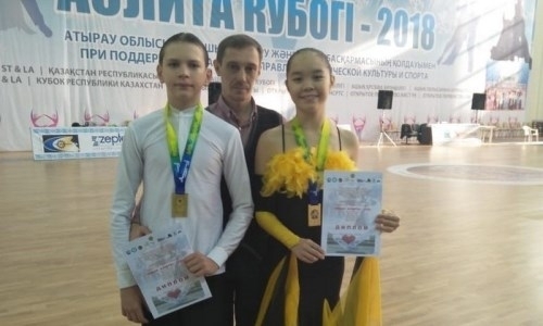 Казахстанцы завоевали «золото» и «серебро» международного турнира по спортивным танцам
