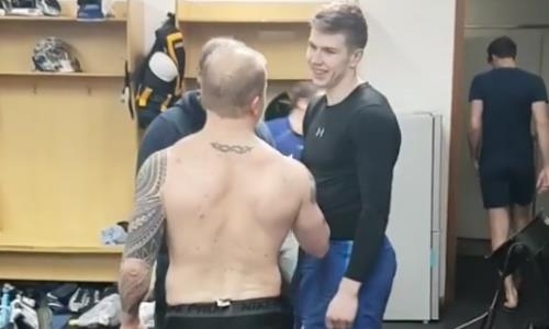 «Удачи, Орех!» Как «Барыс» напутствовал молодого хоккеиста на чемпионат мира