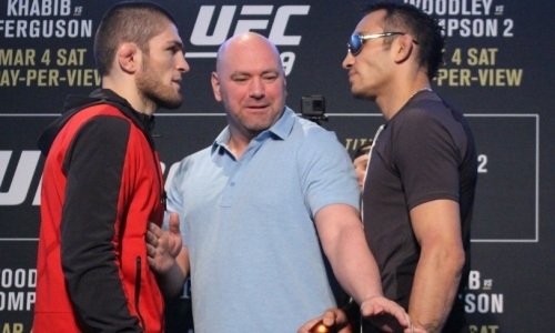 Нурмагомедов сделал заявление о бое с Фергюсоном после победы на «нефартовой» арене Головкина