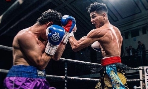 Видео тяжелого нокаута вице-чемпиона мира из Казахстана в Лондоне