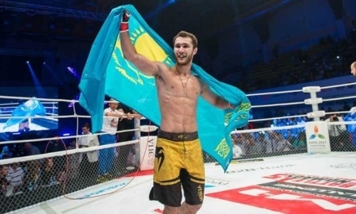 Видео мощного нокаута за 47 секунд. Как известный казахстанский файтер «удосрочил» небитого киргиза 