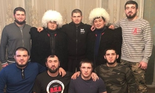 «Мы и Братья Казахи». Нурмагомедов показал крутое интернациональное фото