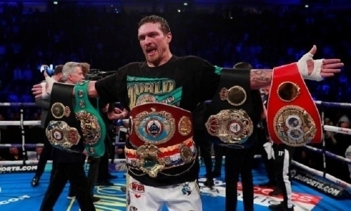 Усик признан лучшим боксером года по версии ESPN после защиты всех титулов в весе Шуменова