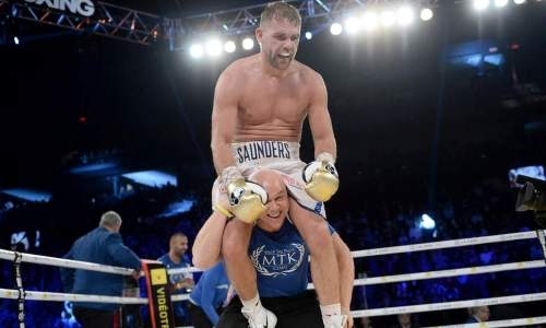 Сондерс победил нокаутом после допинг-скандала в весе Головкина