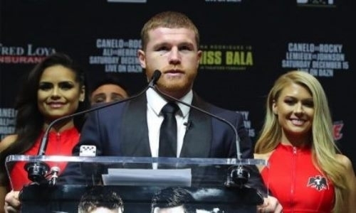 Официально озвучены планы «Канело» на бой с Головкиным в 2019 году