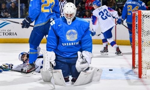 Сборная Казахстана после 11 шайб от Словакии стала последней в группе МЧМ-2019