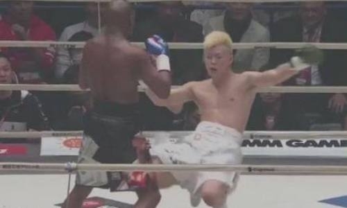 Видео двух нокдаунов и нокаута за две минуты боя Мэйвезера с японской звездой ММА после его победы на «нефартовой» арене Головкина