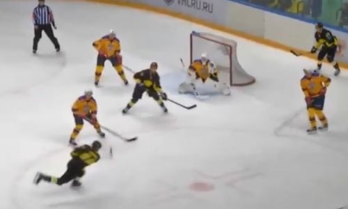 Видеообзор матча ВХЛ «Сарыарка» — «Химик» 1:2 ОТ