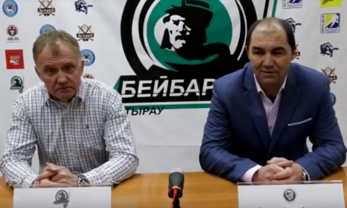 Видео послематчевой пресс-конференции игры чемпионата РК «Бейбарыс» — «Алматы» 2:4, 5:2
