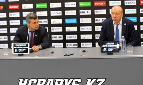 Видео послематчевой пресс-конференции игры КХЛ «Барыс» — «Локомотив» 1:2