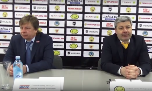 Видео послематчевой пресс-конференции игры ВХЛ «Сарыарка» — «Лада» 3:1