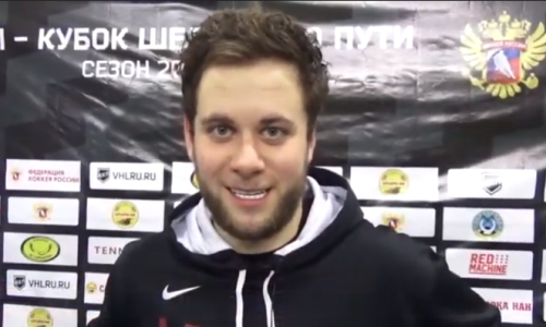 Игроки «Сарыарки» и ЦСК ВВС — о матче ВХЛ в Караганде