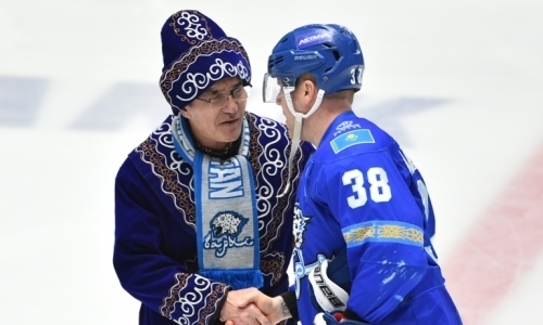 Фоторепортаж с матча КХЛ «Барыс» — «Адмирал» 4:3