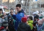 Капитан «Барыса» и Барсик посетили Алматы