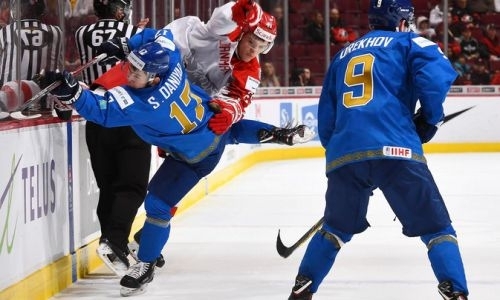 Назван лучший игрок в составе сборной Казахстана в матче с Данией на МЧМ-2019