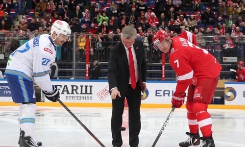Отчет о матче КХЛ «Спартак» — «Барыс» 2:3