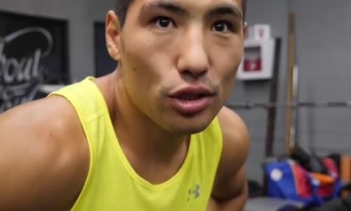 Казахстанский боксер из Top Rank показал видео одного из своих спаррингов