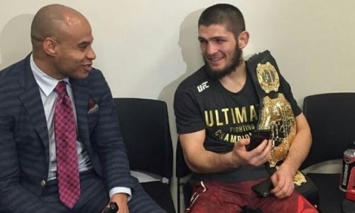 Озвучена информация о следующем бое Нурмагомедова после победы на «нефартовой» арене Головкина