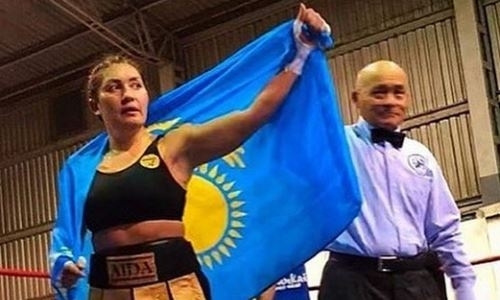 Казахстанская «GGG среди женщин» показала видеоанонс своего следующего боя