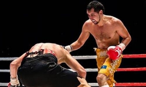 Видео мощнейших ударов непобежденных казахстанских боксеров появилось в Сети