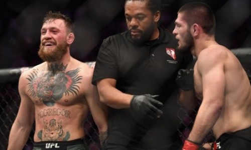 «Я знаю, что вы нищие». Макгрегор дерзко обратисля к Нурмагоедову после поражения на арене боя Головкин — «Канело»