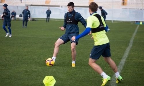 Зайнутдинов провел первую тренировку в составе команды российской Премьер-Лиги