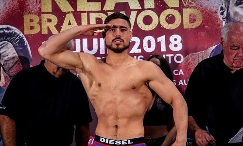 Вышел видеоанонс вечера бокса с титульным боем 20-летнего казахстанского нокаутера