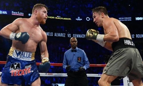 «Большое шоу». Названо новое место проведения третьего боя Головкин — «Канело»