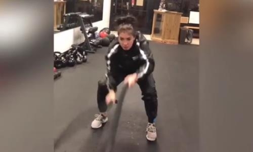 Казахстанская «GGG среди женщин» обратилась к своей команде и показала видео тренировки