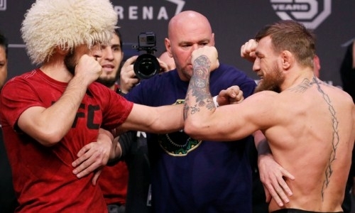 Макгрегор дал согласие на реванш с Нурмагомедовым в России после боя на «нефартовой» арене Головкина