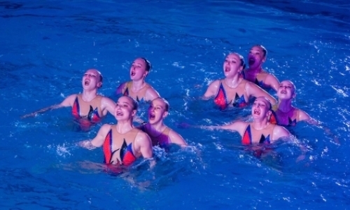 Юные синхронистки из Караганды поборются за звание чемпионок мира в Словении