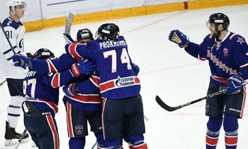 Один из лидеров КХЛ одержал разгромную победу перед матчем с «Барысом»