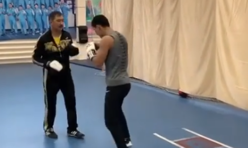 Аманкул после длительного перерыва приступил к тренировкам