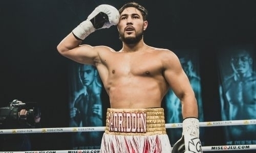 Садриддин Ахмедов посвятил свою победу Денису Тену и Геннадию Головкину