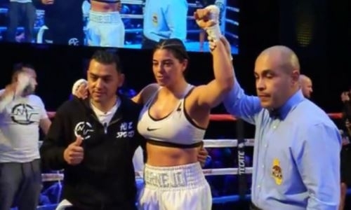 Экс-претендентка на титулы WBC победила 41-летнюю соперницу в рамках шоу промоутера Головкина