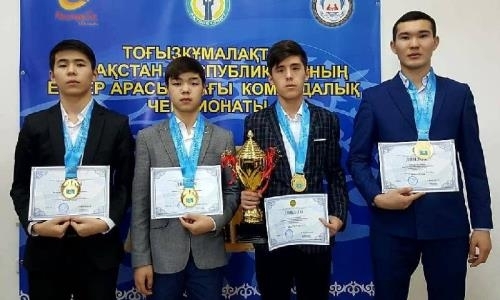 Кызылординцы стали чемпионами Казахстана по тогызкумалаку