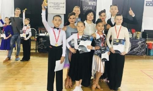 Определились победители международного турнира по спортивным бальным танцам в Алматы