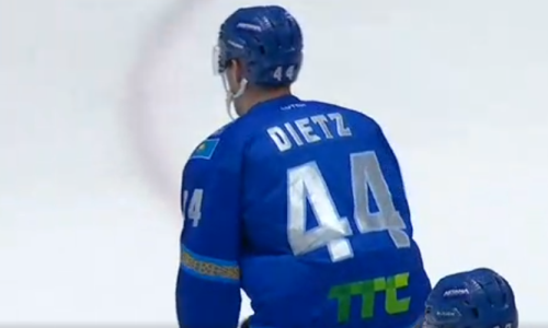 Видео пушечного броска Даррена Дица в матче КХЛ против СКА