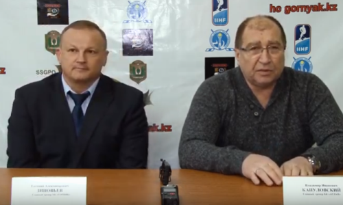 Видео послематчевой пресс-конференции игр чемпионата РК «Горняк» — «Арлан» 0:1, 2:4