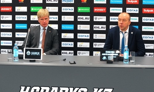 Видео послематчевой пресс-конференции игры КХЛ «Барыс» — «Амур» 4:2