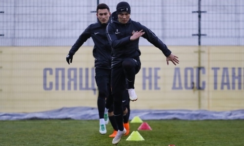 Фоторепортаж с тренировки «Кайрата» 