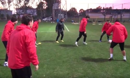 Видео тренировки «Шахтера» в Анталье