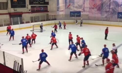 Видео первой тренировки «Арлана» в Белфасте