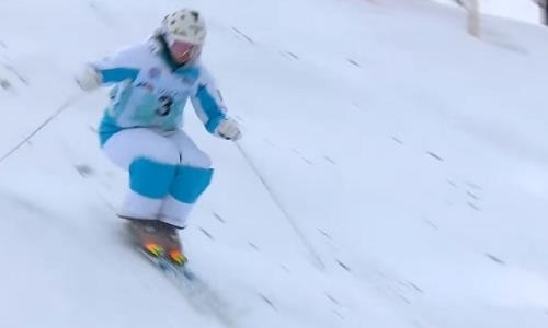 Видео победного проката Галышевой на этапе Кубка мира по могулу в Калгари