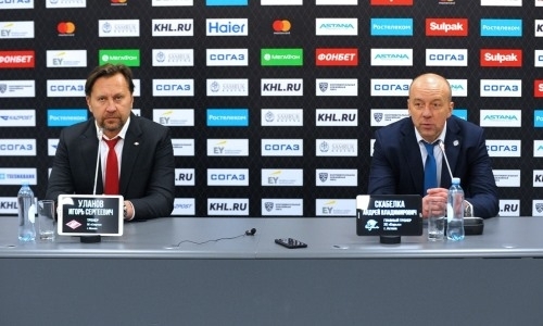 Видео послематчевой пресс-конференции игры КХЛ «Барыс» — «Спартак» 4:5