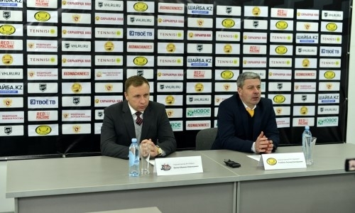 Видео послематчевой пресс-конференции игры ВХЛ «Сарыарка» — «Рубин» 0:1